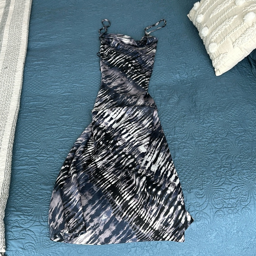 Cowl Neck Midi Dress